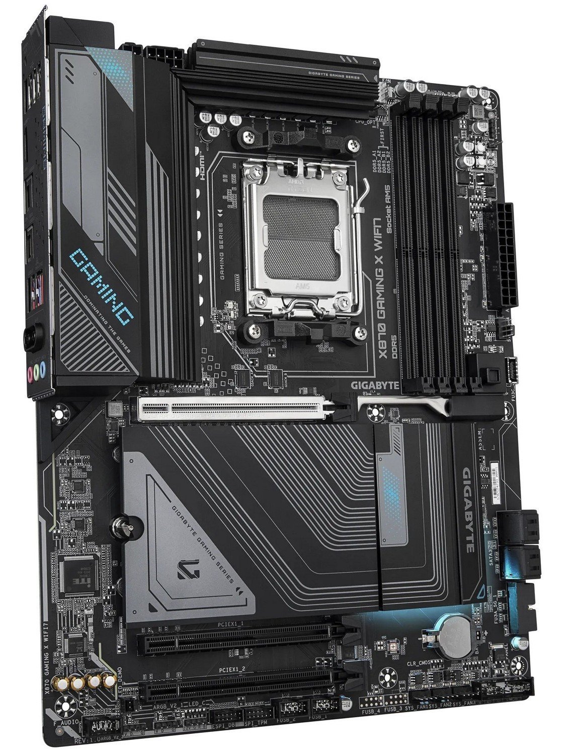 Материнська плата Gigabyte X870 Gaming X WiFi7 Socket AM5