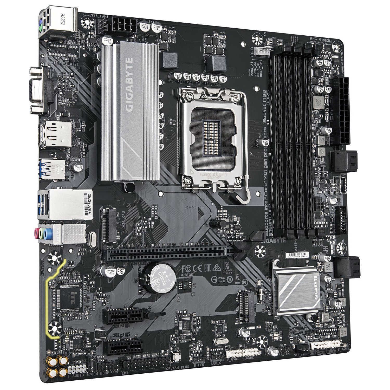 Материнська плата Gigabyte B760M D3HP Socket 1700