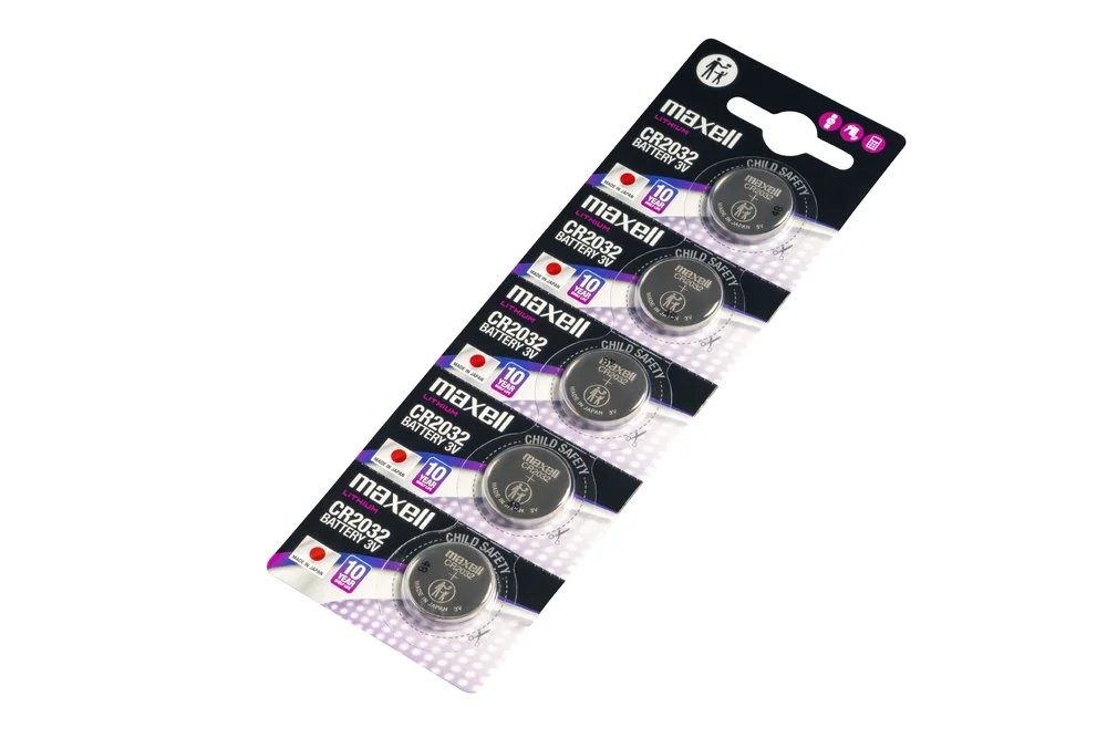 Батарейка Maxell Lithium CR2032 BL 5 шт Батарейка Maxell Lithium CR2032 BL 5 шт