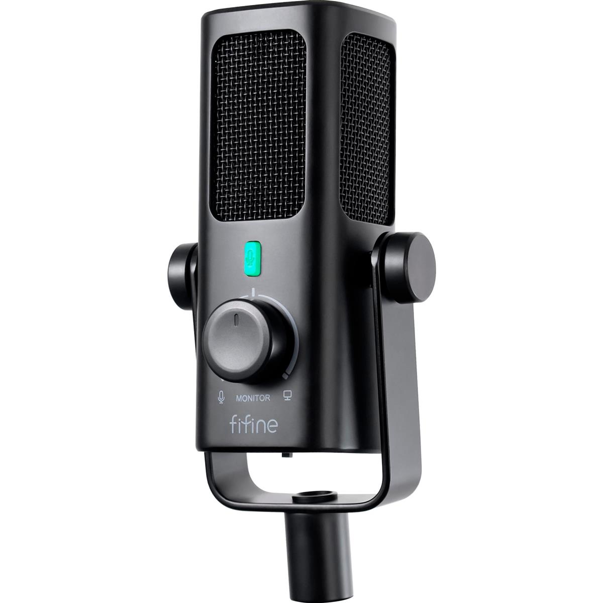 фото Мікрофон для ПК/для стрімінгу, подкастів Fifine Profile 3 USB Black