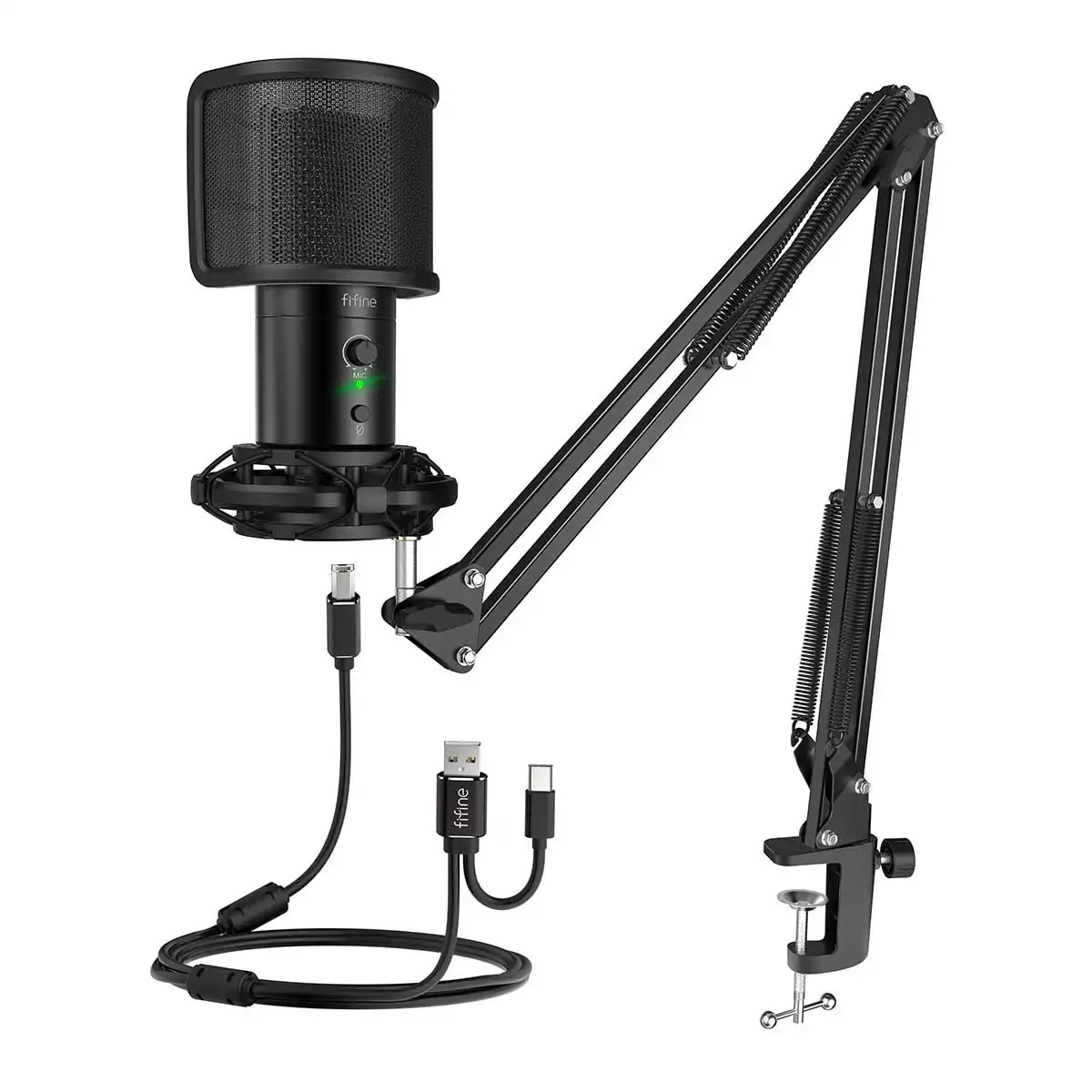 фото Мікрофон для ПК/ для смартфона / для стрімінгу, подкастів Fifine T683