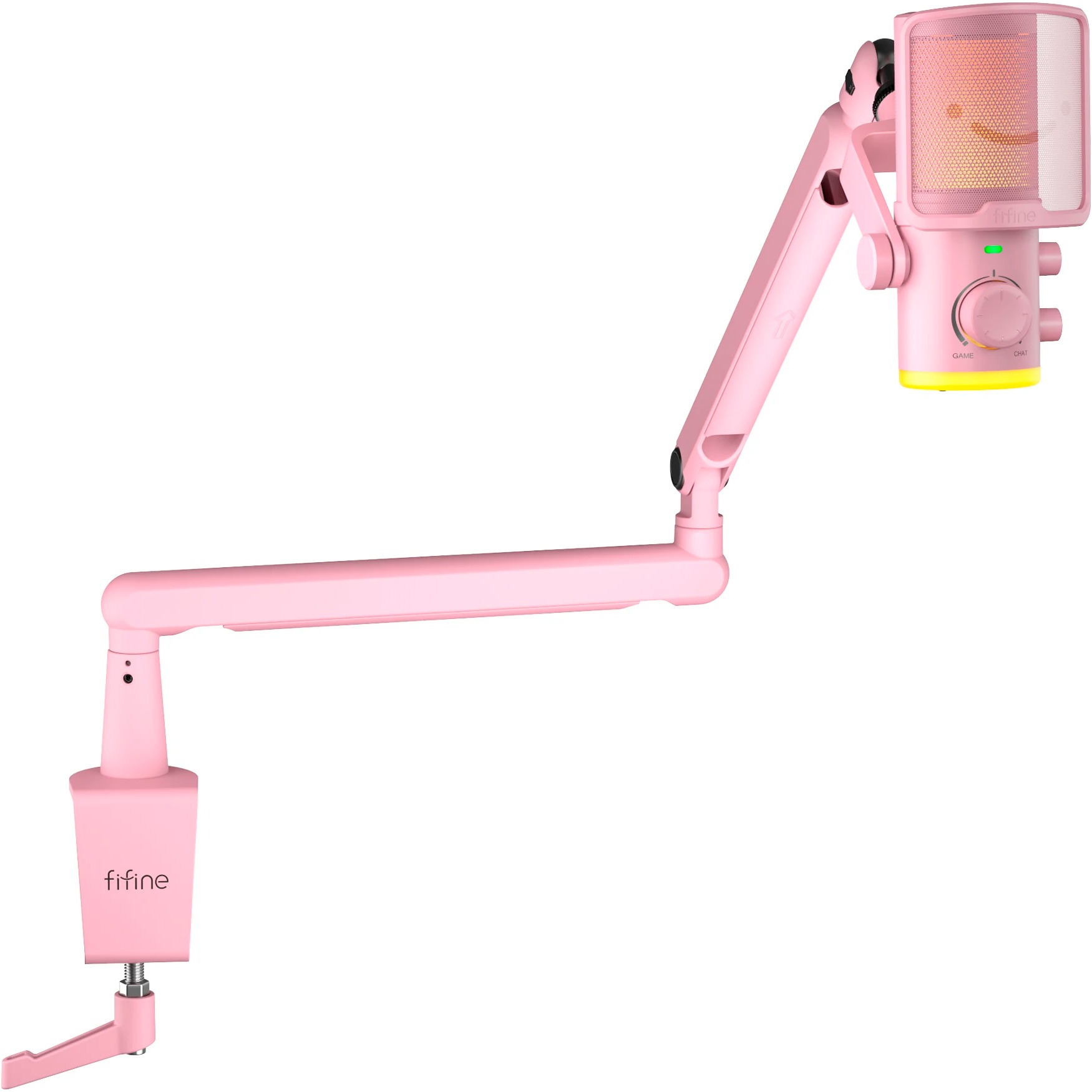 фото Мікрофон студійний/ для стрімінгу, подкастів Fifine TAM6P Pink