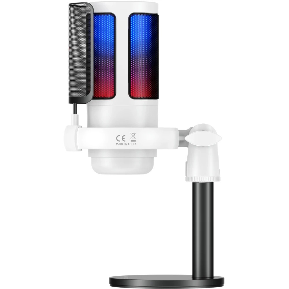 фото Мікрофон для ПК/ для стрімінгу, подкастів GamePro UGM105W White