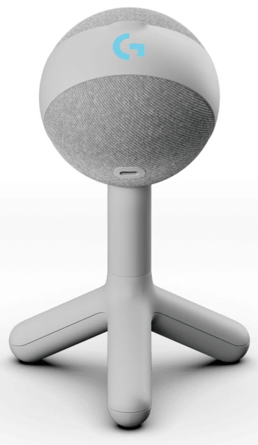 фото Мікрофон для ПК/ для стрімінгу, подкастів Logitech Yeti ORB RGB White (988-000558)