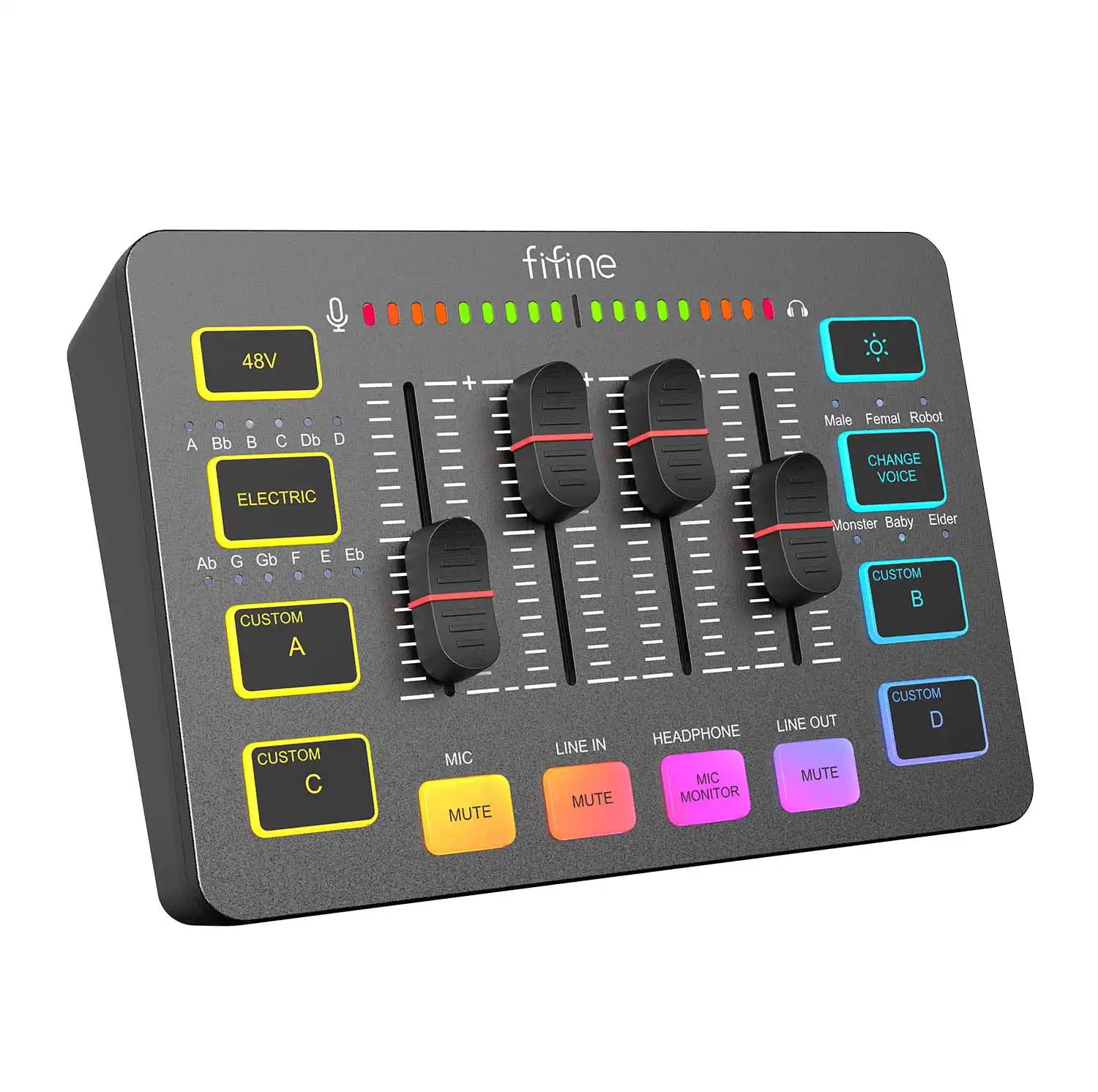 фото Мікшерний пульт Fifine SC3
