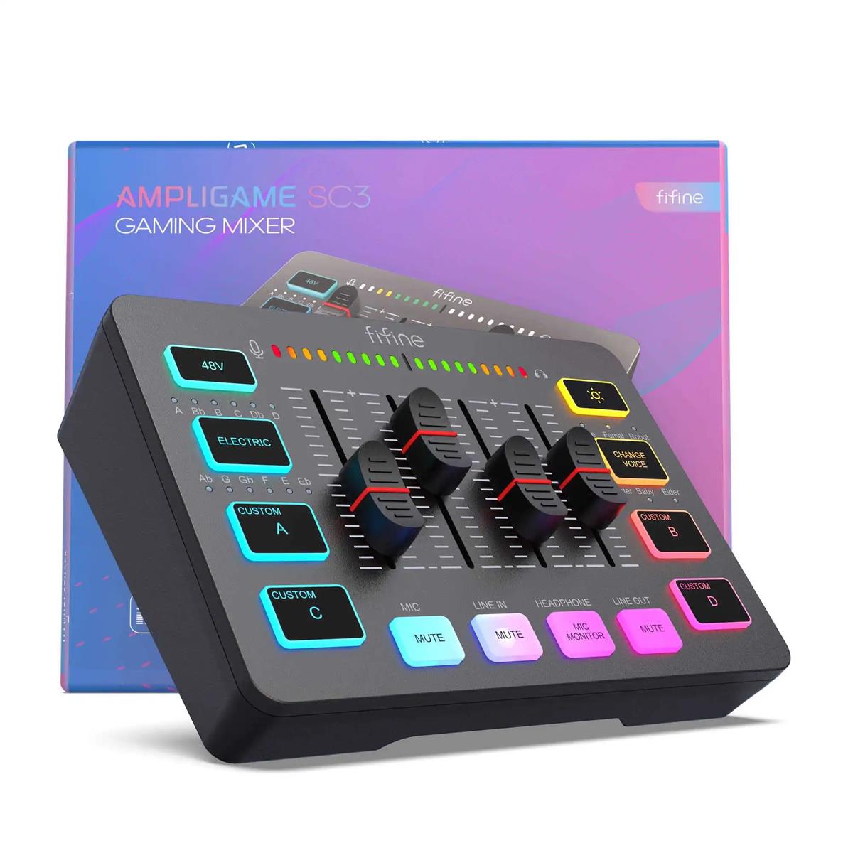 фото Мікшерний пульт Fifine SC3