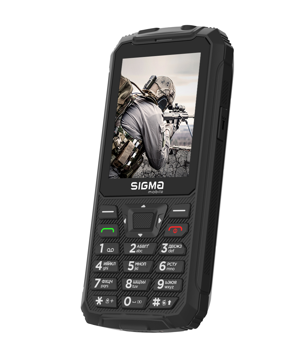 Мобильный телефон Sigma mobile X-treme PR68 Type-C Dual Sim Black (4827798122419)