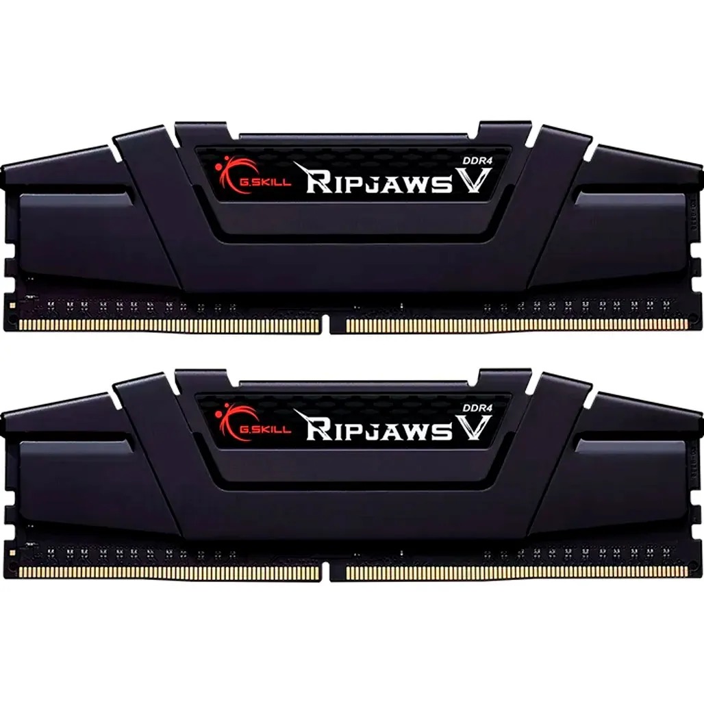 Модуль пам`ятi DDR4 2x16GB/3200 G.Skill Ripjaws V Black (F4-3200C16D-32GVK)