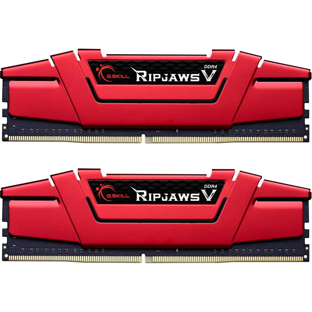 Модуль пам`ятi DDR4 2x8GB/3600 G.Skill Ripjaws V Red (F4-3600C19D-16GVRB)