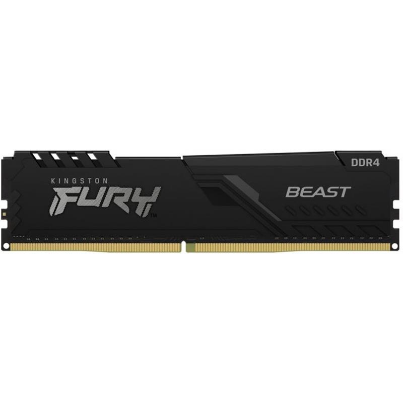 Модуль пам`ятi DDR4 8GB/3200 Kingston Fury Beast Black (KF432C16BB/8)