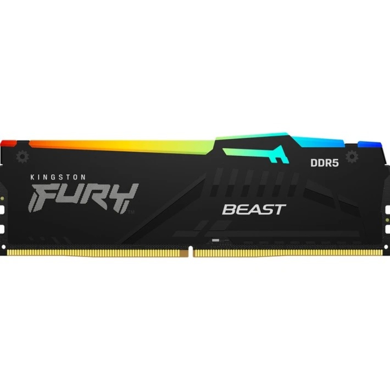 Модуль пам`яті DDR5 16GB/6000 Kingston Fury Beast RGB (KF560C30BBA-16)