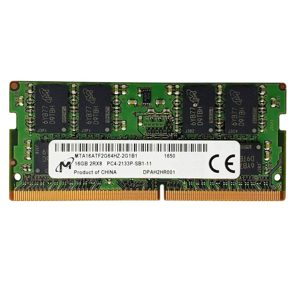 Модуль пам`ятi SO-DIMM 16GB/2133 DDR4 Micron (MTA16ATF2G64HZ-2G1B1)