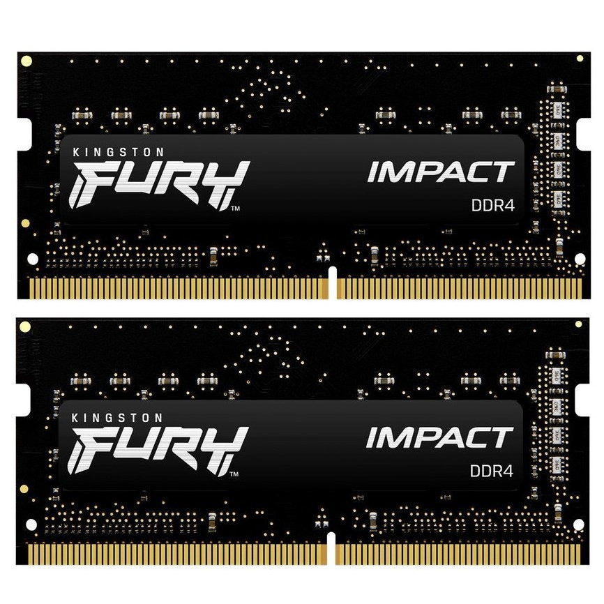 Модуль пам`ятi SO-DIMM 2x8GB/2666 DDR4 Kingston Fury Impact (KF426S15IBK2/16)