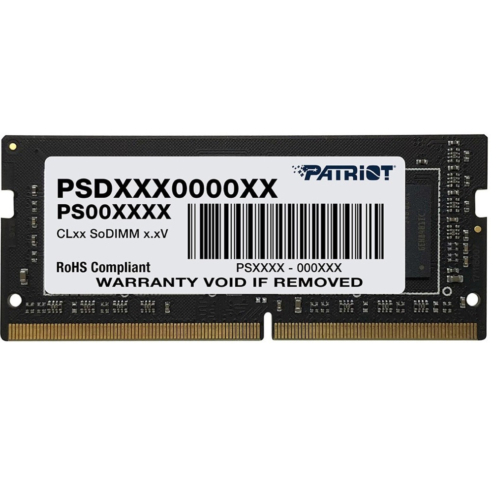 Модуль пам`яті SO-DIMM 8GB/2666 DDR4 Patriot (PSD48G26662S)