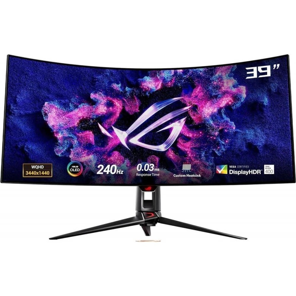 Монітор Asus 39" ROG Swift PG39WCDM (90LM09R0-B01170) OLED Black Curved 240Hz