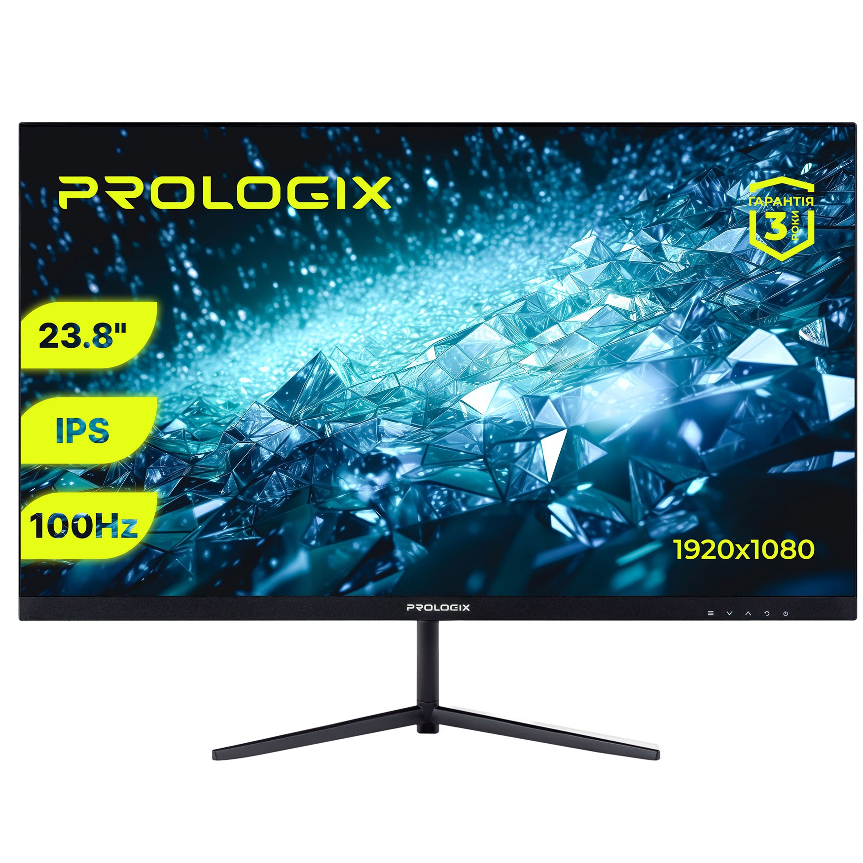 Монітор Prologix 23.8" PL2424HD IPS Black 100Hz