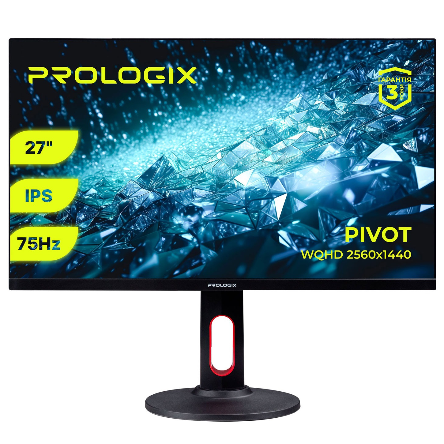 Монітор Prologix 27" PL2724QP IPS Black