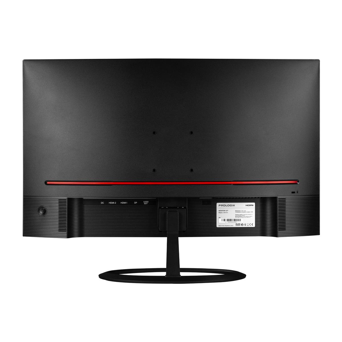 Монітор Prologix Gaming 27" GM2724C VA Black Curved 180Hz