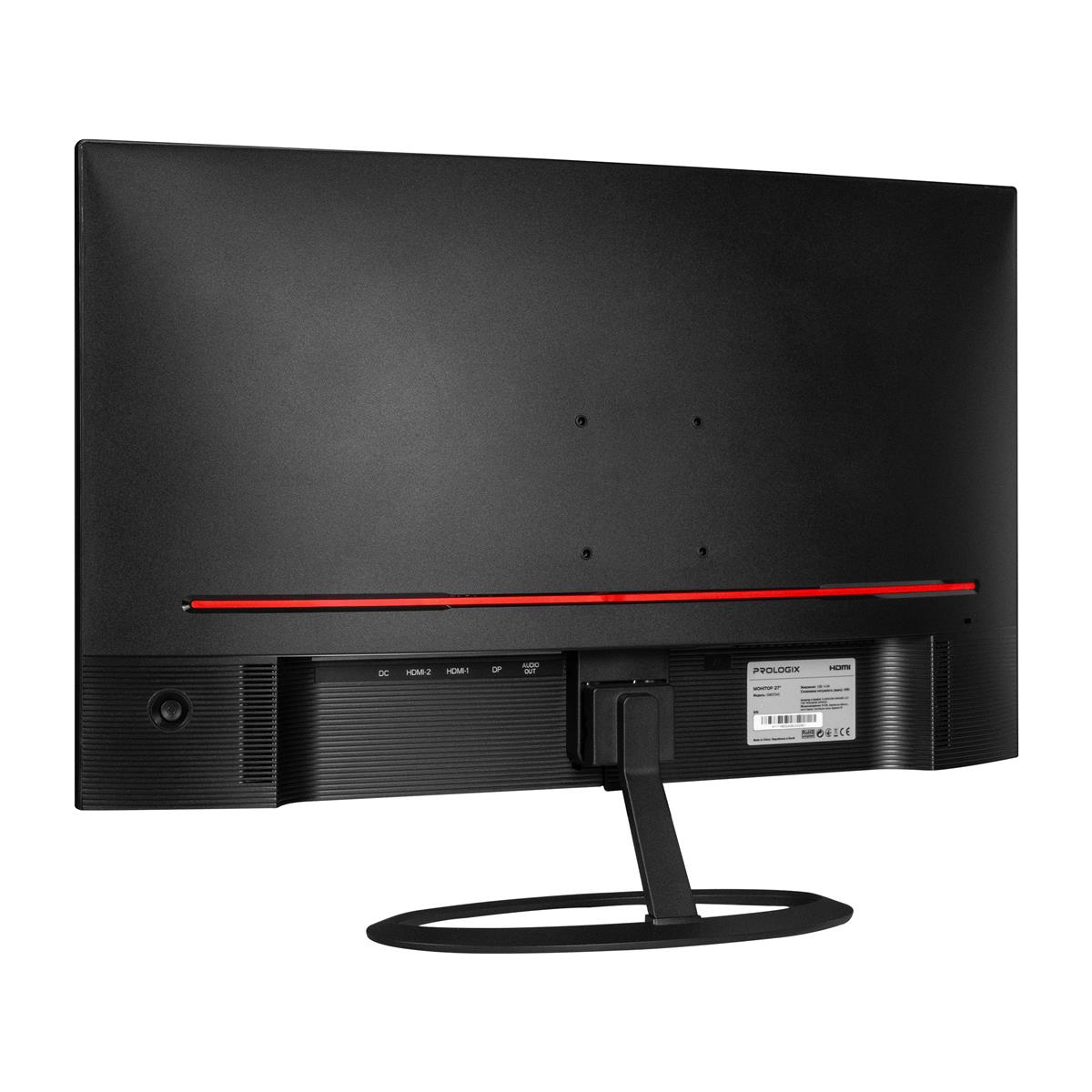 Монітор Prologix Gaming 27" GM2724C VA Black Curved 180Hz