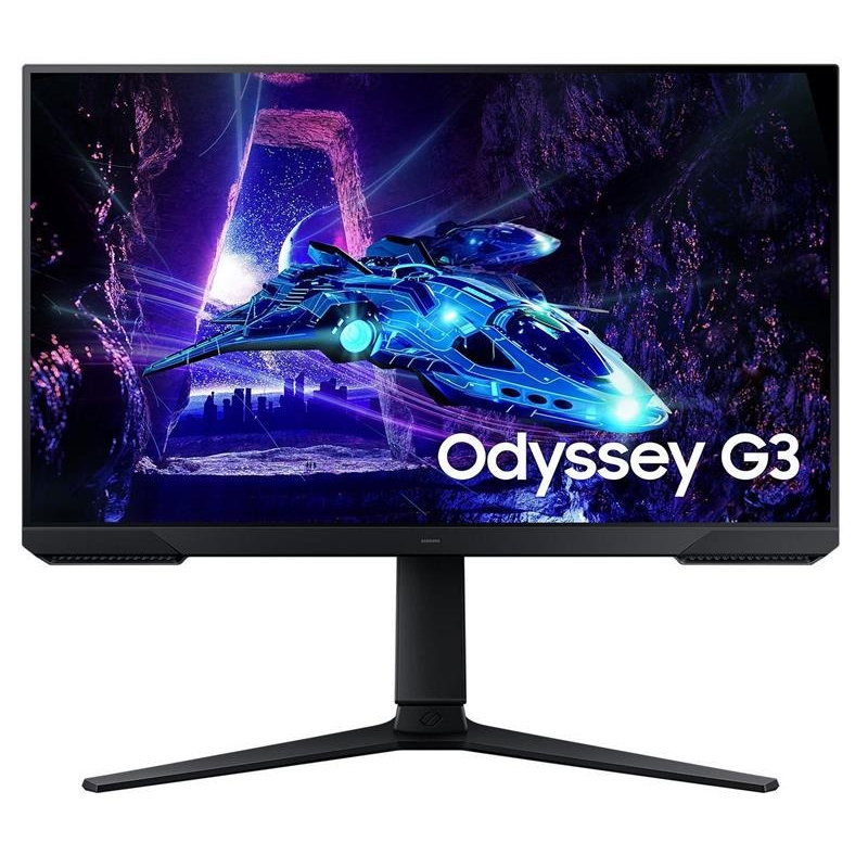 Монiтор Samsung 24" Odyssey G3 LS24DG300 (LS24DG300EIXCI) VA Black 180Hz