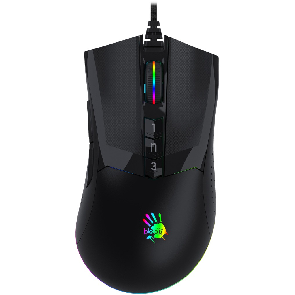 Миша Bloody W90 Pro Stone Black