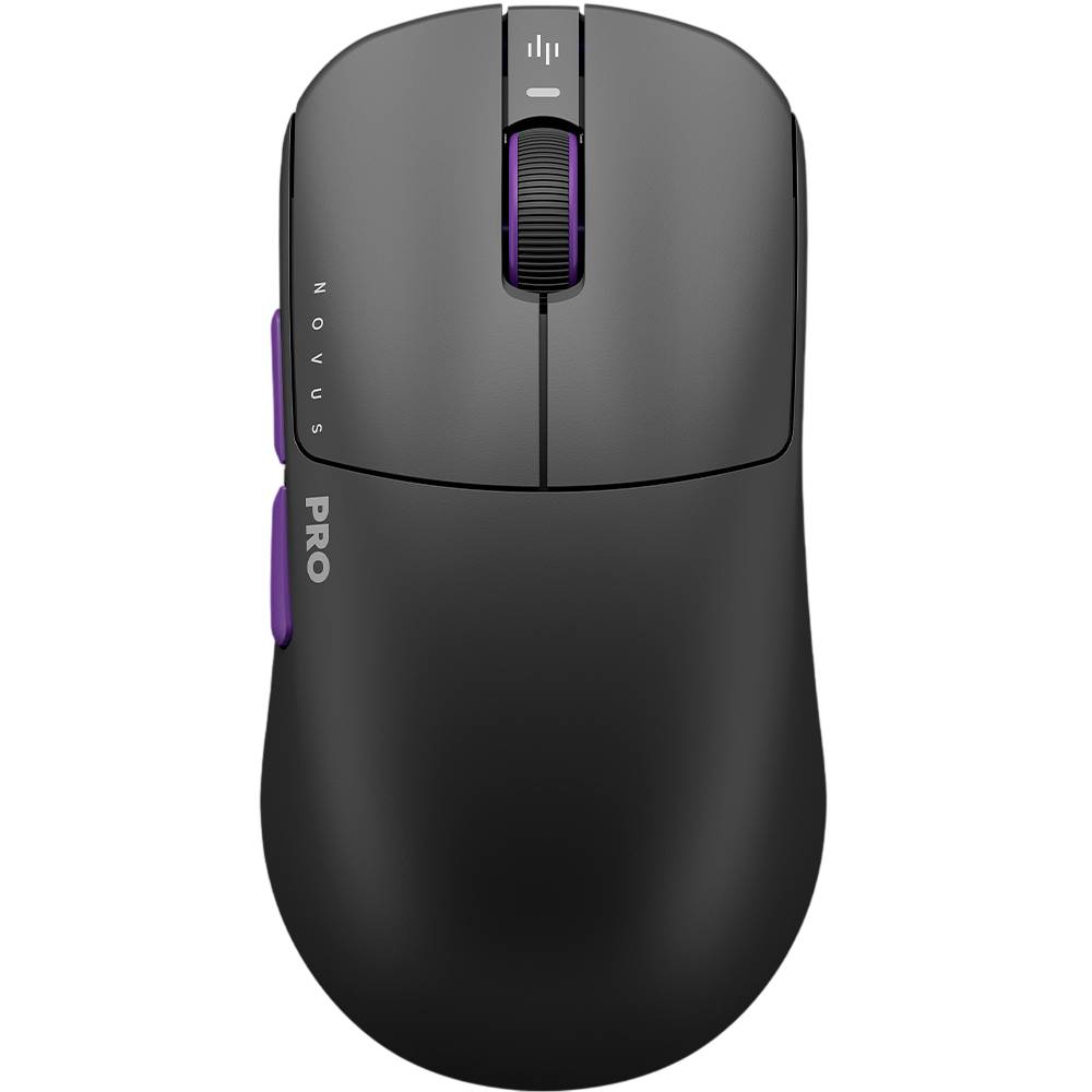 Ігрова миша Dark Project Novus Pro PixArt PAW3395 Чорно-фіолетова