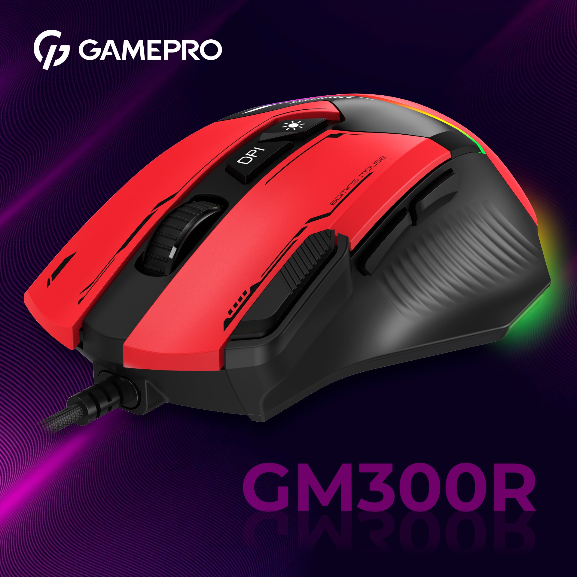 Миша GamePro GM300R Red