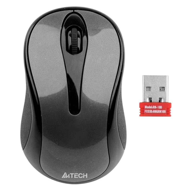 Бездротова миша A4Tech G3-280N V-Track Сіра
