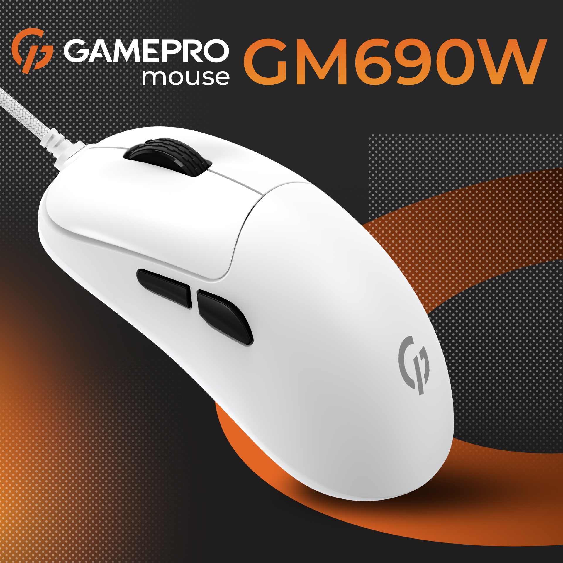 Миша GamePro GM690W White