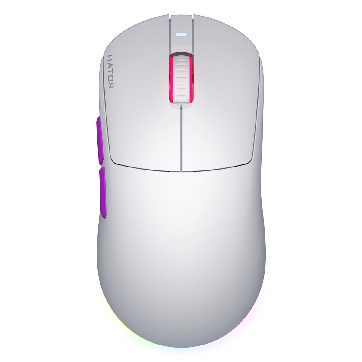 Ігрова миша Hator Quasar 3 Ultra 8K Wireless 8000 Гц Біла