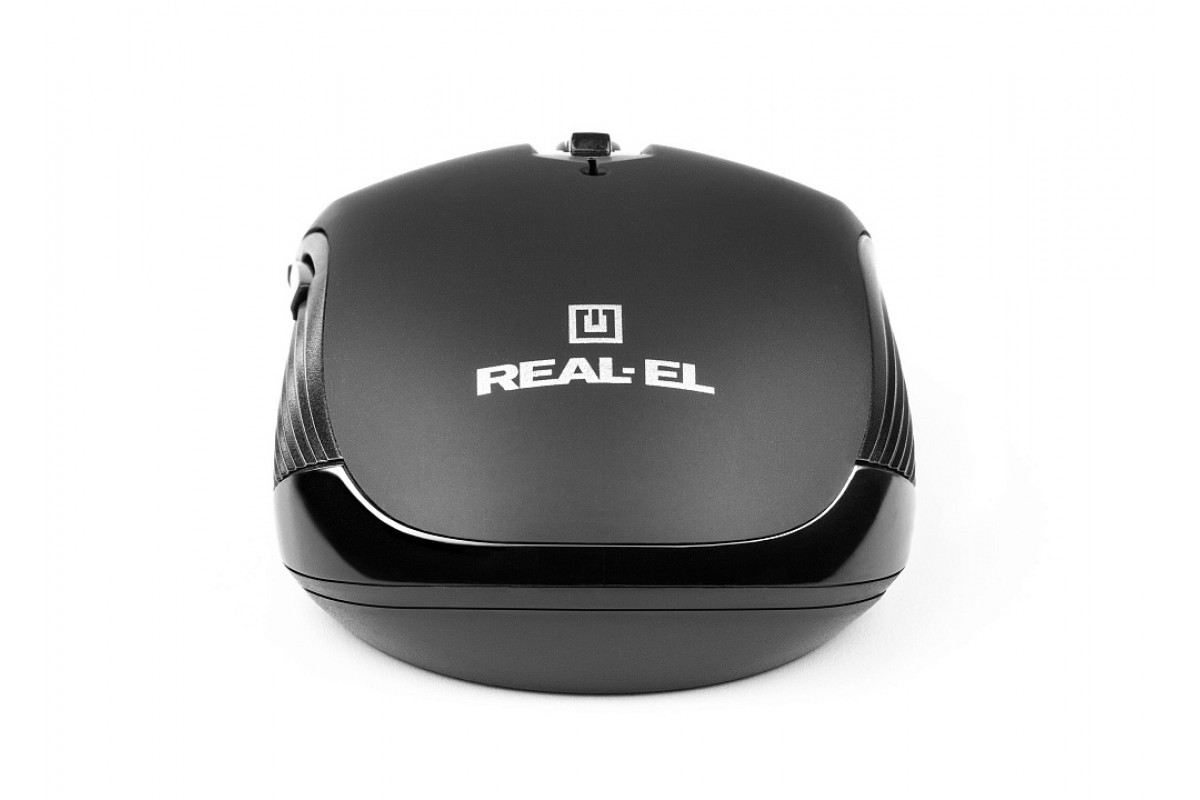 Миша бездротова REAL-EL RM-331W Black