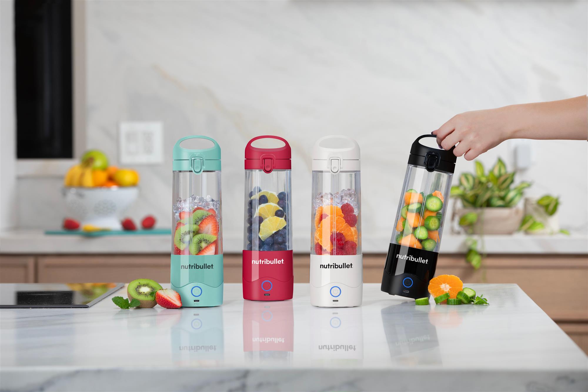 Аккумуляторный портативный блендер Nutribullet NBP003NBL Аккумуляторный портативный блендер Nutribullet NBP003NBL