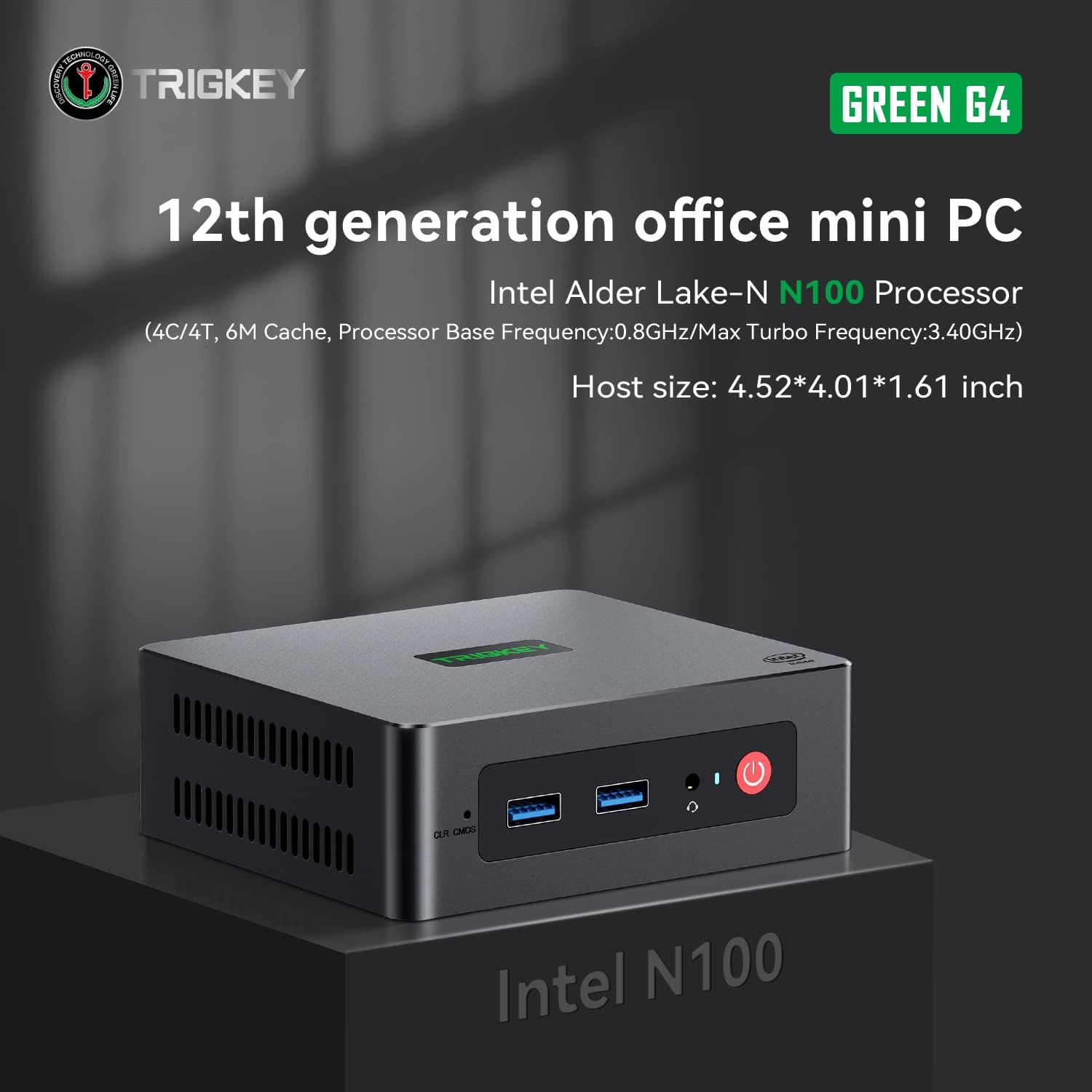 Неттоп Trigkey Green G4 (Z000000869257)