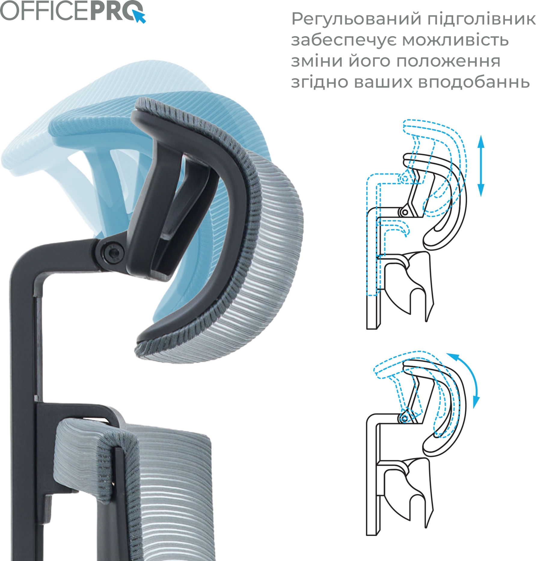 Кресло офисное Officepro Balance OC620-B-DG-DG Black/Dark Gray Кресло офисное Officepro Balance OC620-B-DG-DG Black/Dark Gray