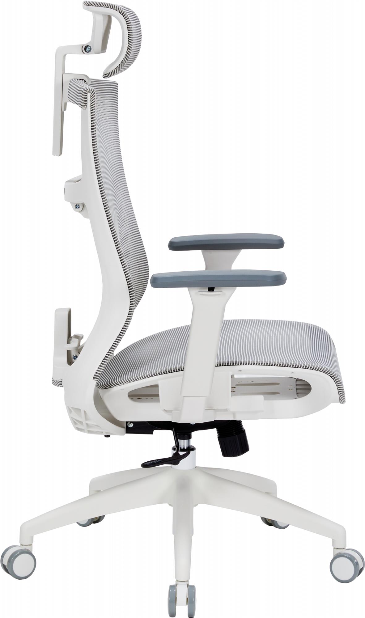 Кресло офисное Officepro Balance OC620-W-LG-LG White/Dark Gray Кресло офисное Officepro Balance OC620-W-LG-LG White/Dark Gray