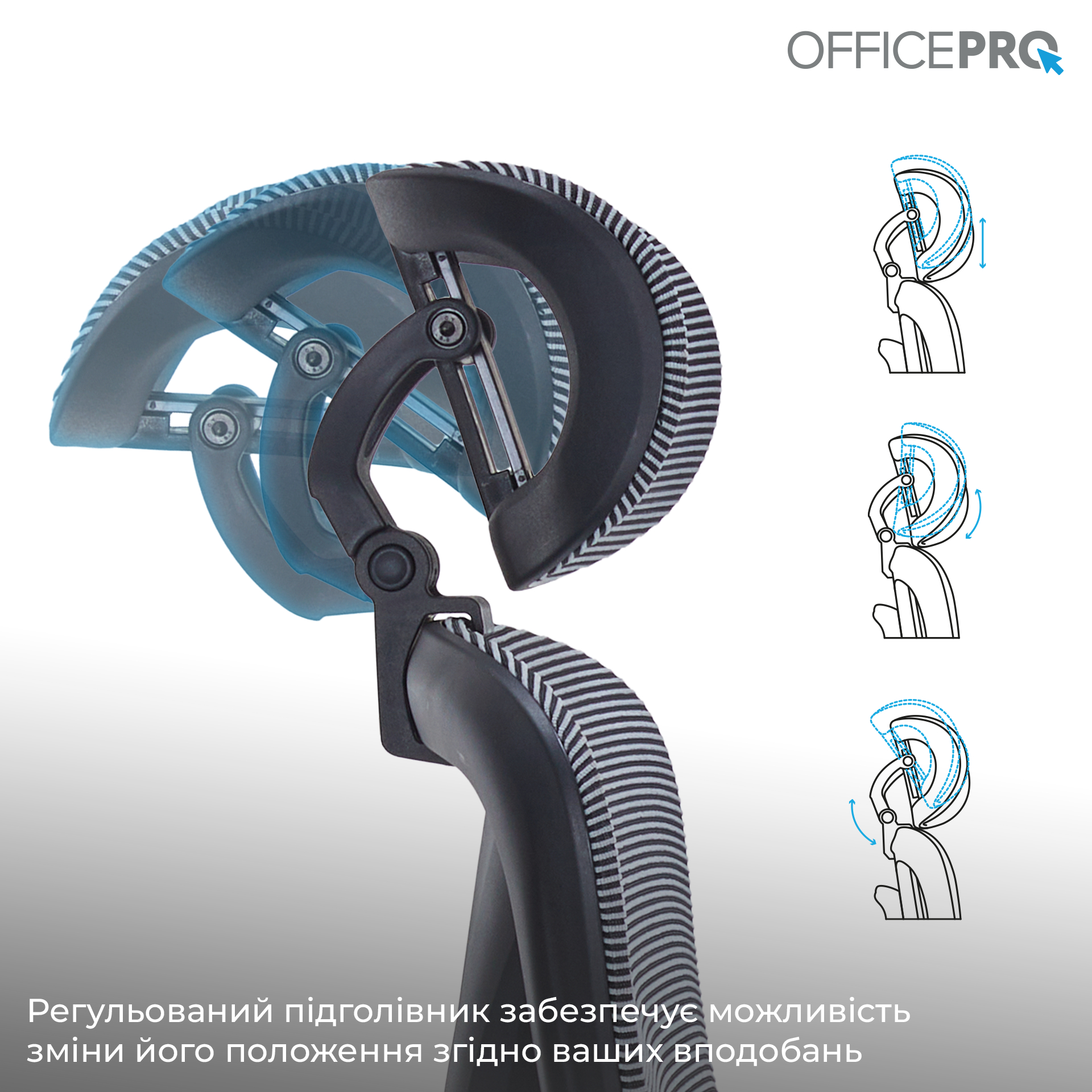 Кресло офисное OfficePro Atlas OC630-B-DG-DG Black/Dark Gray Кресло офисное OfficePro Atlas OC630-B-DG-DG Black/Dark Gray