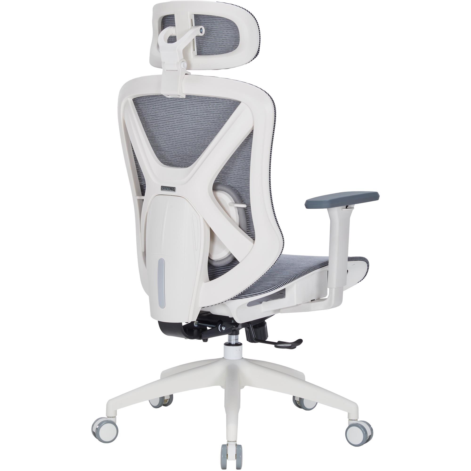 Кресло офисное OfficePro Atlas OC630-W-DG-DG White/Dark Gray Кресло офисное OfficePro Atlas OC630-W-DG-DG White/Dark Gray