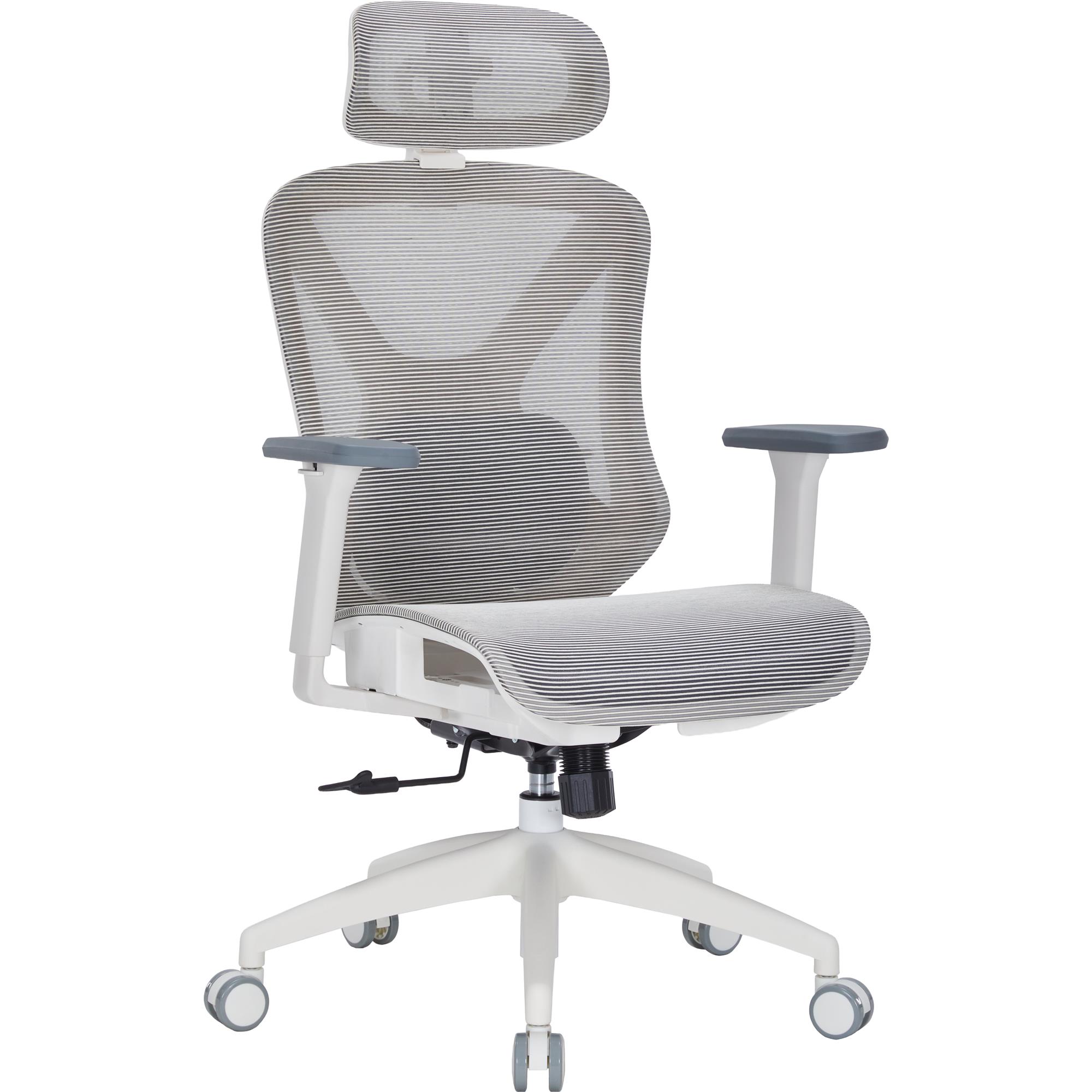 Кресло офисное OfficePro Atlas OC630-W-LG-LG White/Light Gray Кресло офисное OfficePro Atlas OC630-W-LG-LG White/Light Gray
