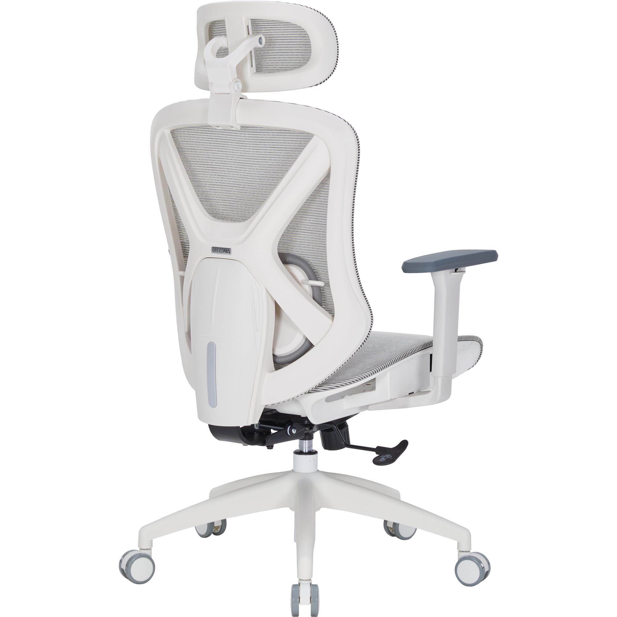 Кресло офисное OfficePro Atlas OC630-W-LG-LG White/Light Gray Кресло офисное OfficePro Atlas OC630-W-LG-LG White/Light Gray