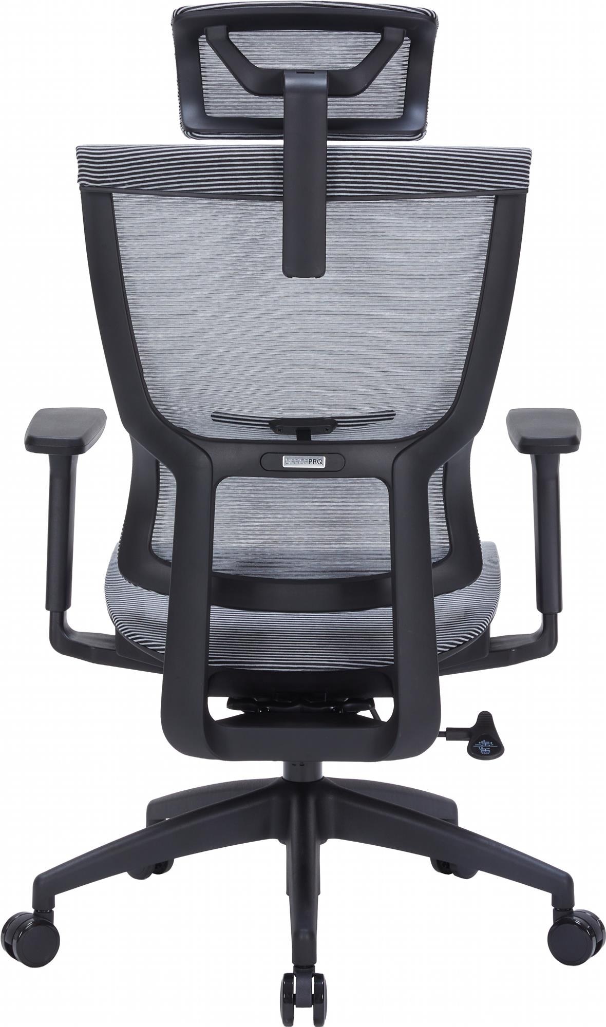 Кресло офисное Officepro Elegant OC660-B-DG-DG Black/Dark Gray Кресло офисное Officepro Elegant OC660-B-DG-DG Black/Dark Gray