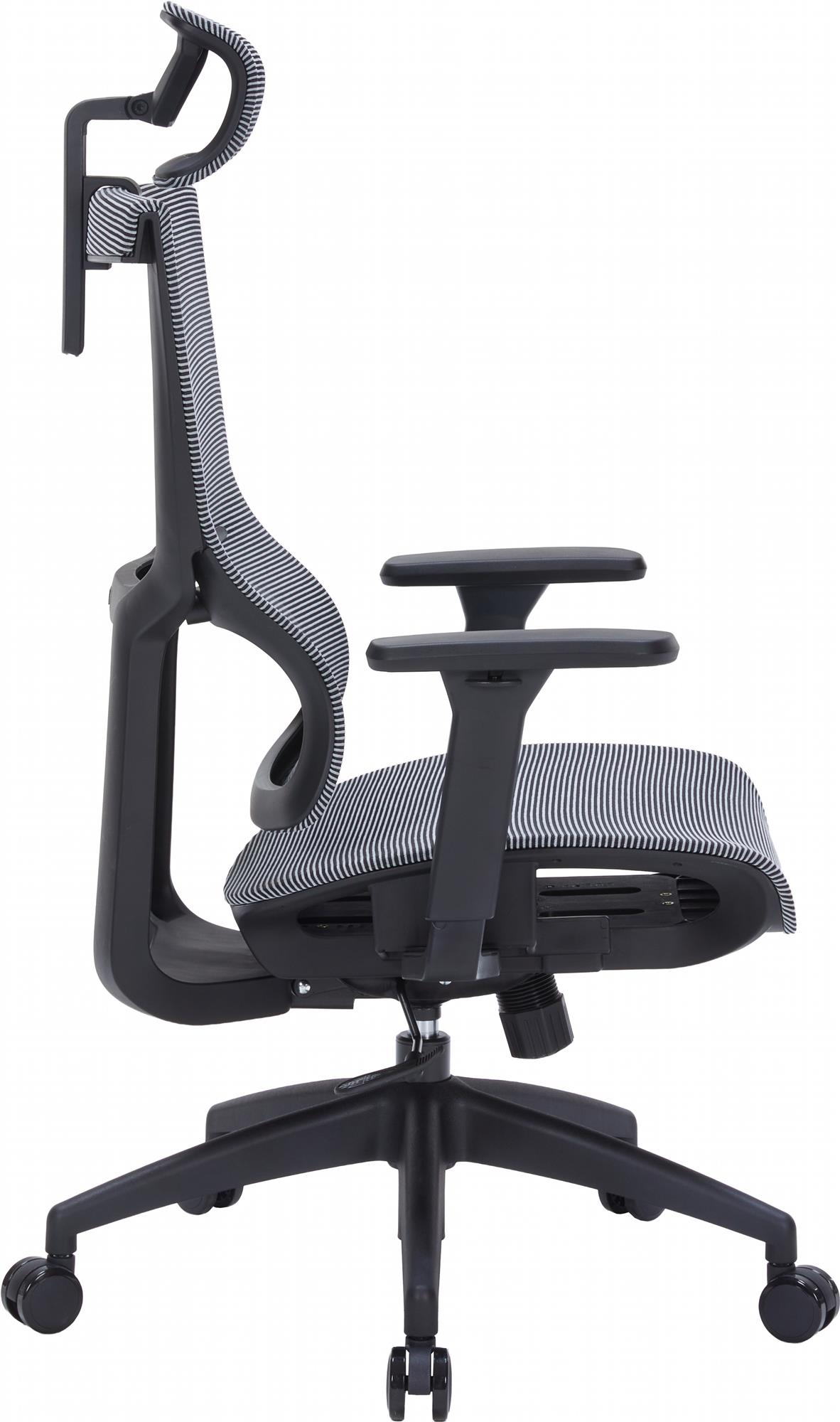 Кресло офисное Officepro Elegant OC660-B-DG-DG Black/Dark Gray Кресло офисное Officepro Elegant OC660-B-DG-DG Black/Dark Gray