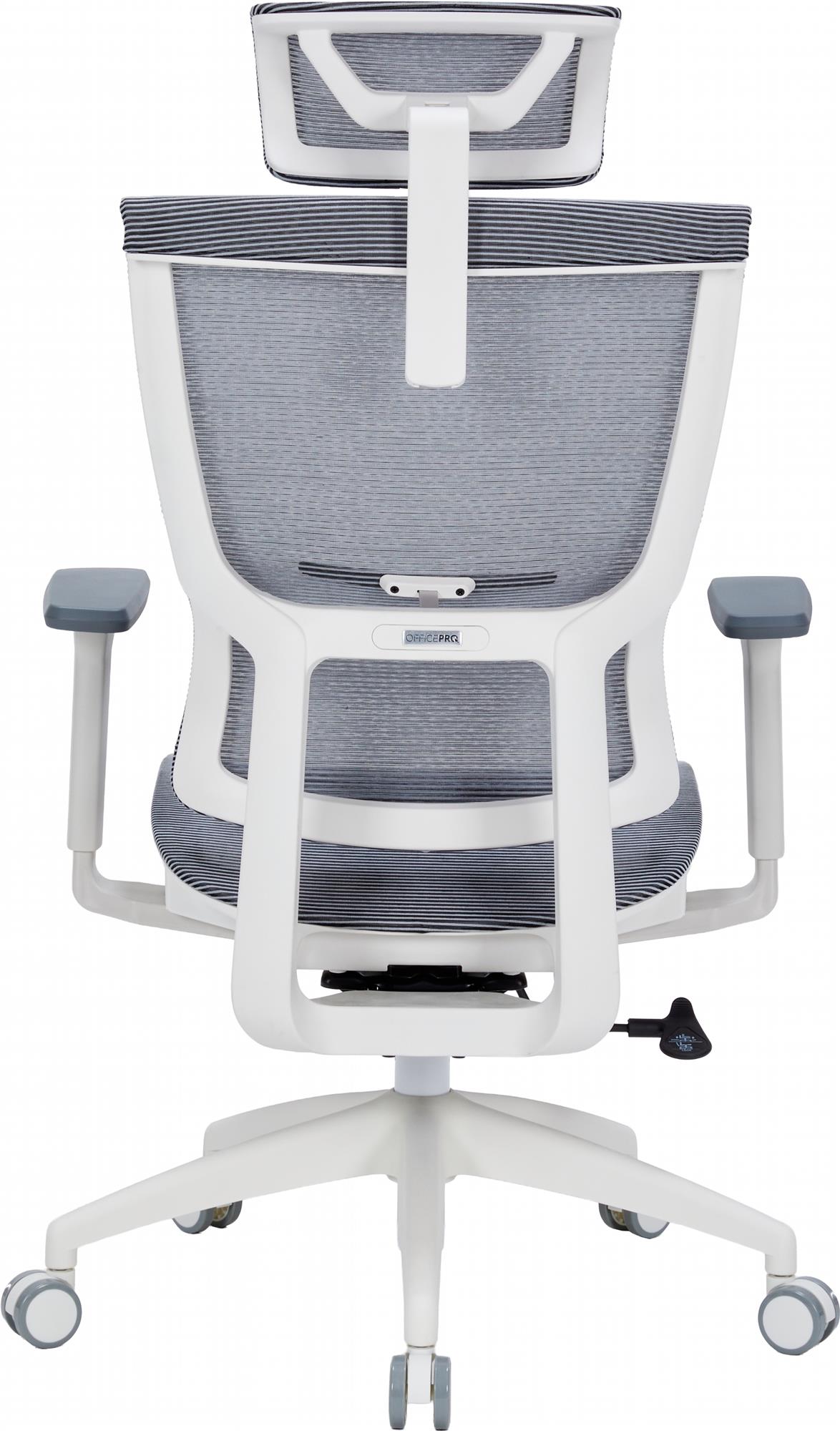 Кресло офисное Officepro Elegant OC660-W-DG-DG White/Dark Gray Кресло офисное Officepro Elegant OC660-W-DG-DG White/Dark Gray
