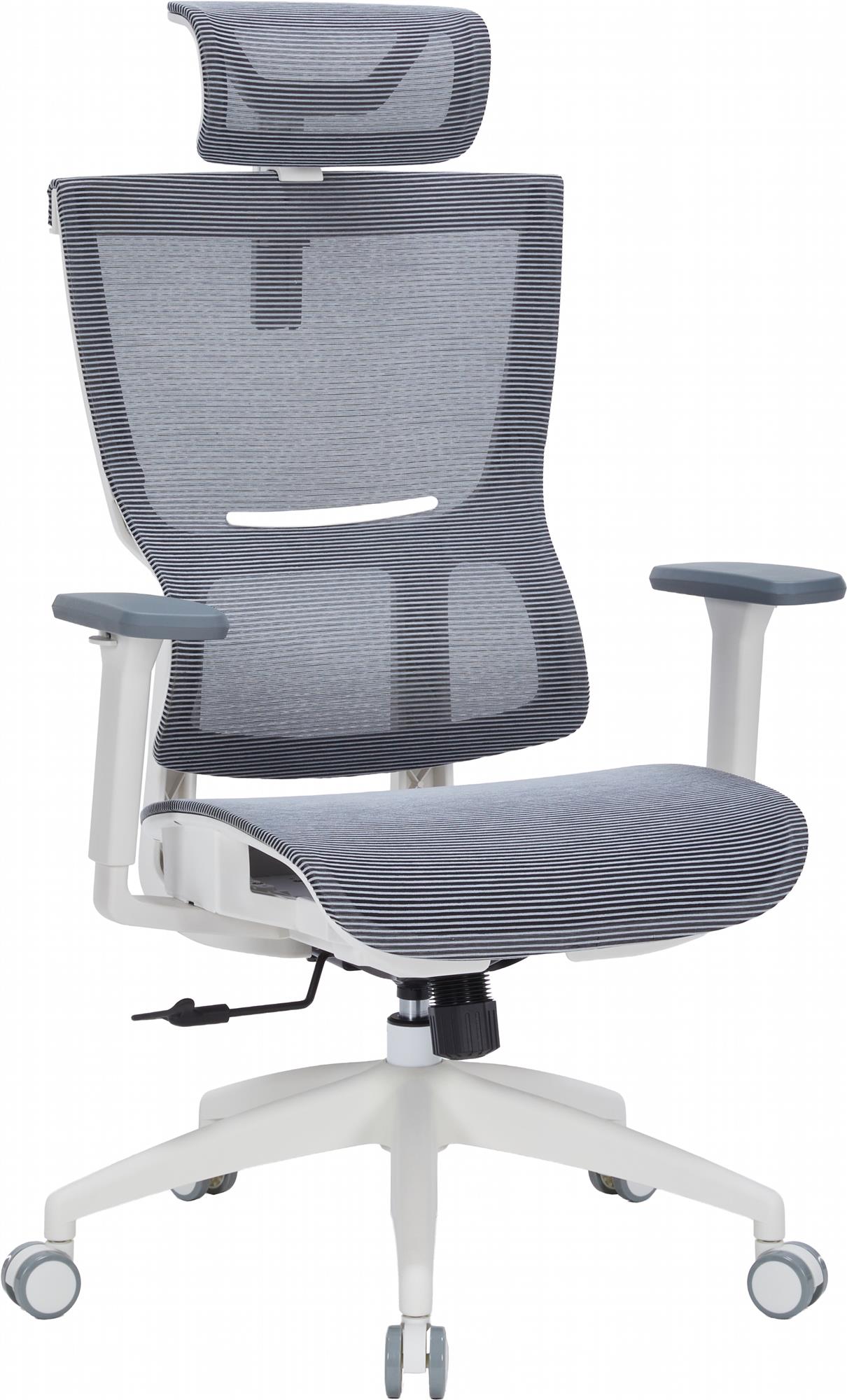 Кресло офисное Officepro Elegant OC660-W-DG-DG White/Dark Gray Кресло офисное Officepro Elegant OC660-W-DG-DG White/Dark Gray