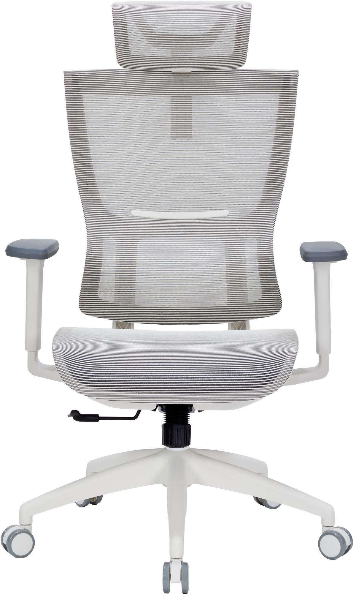 Кресло офисное Officepro Elegant OC660-W-LG-LG White/Light Gray Кресло офисное Officepro Elegant OC660-W-LG-LG White/Light Gray