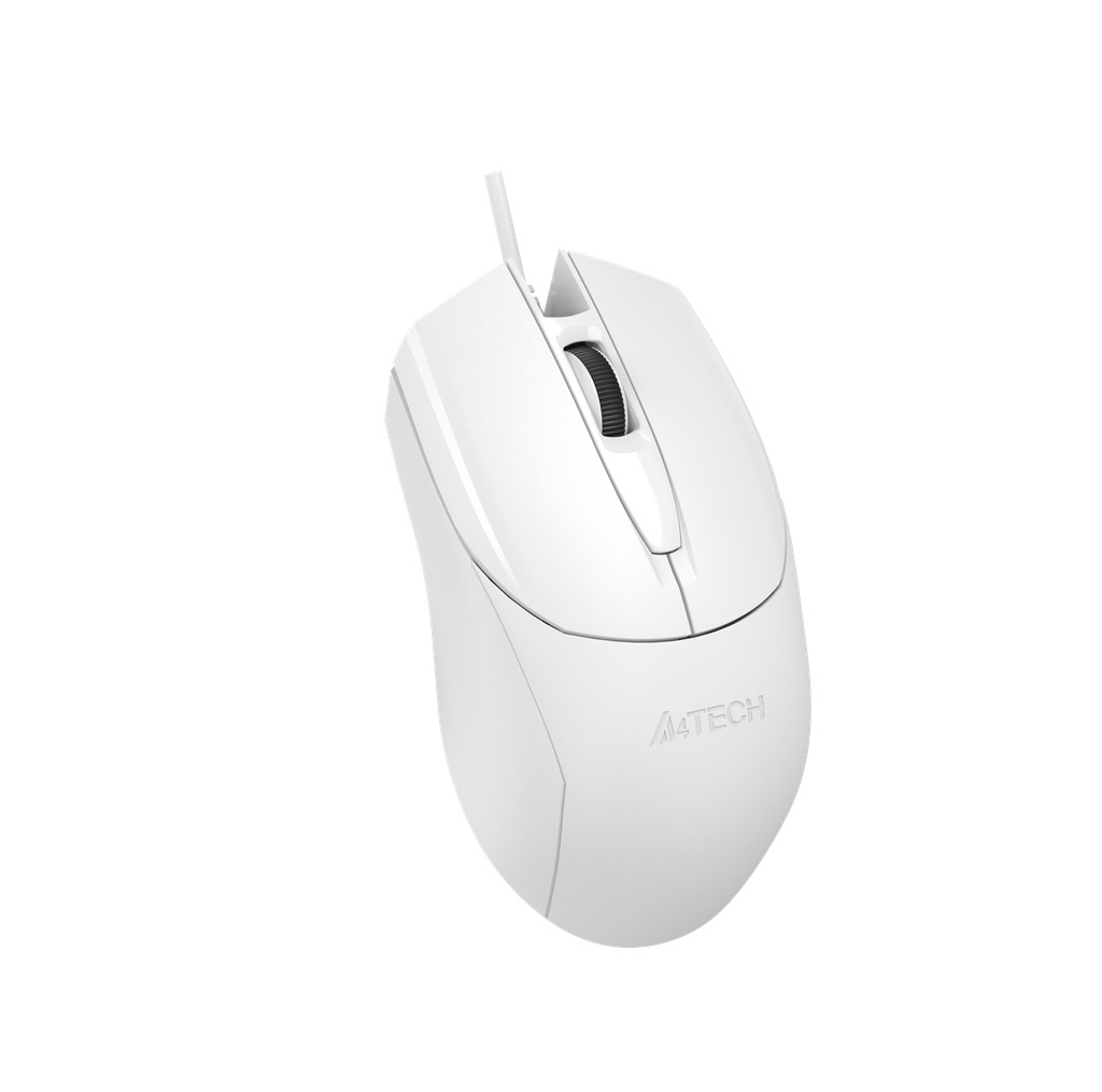 Миша A4Tech OP-750S Безшумна Біла