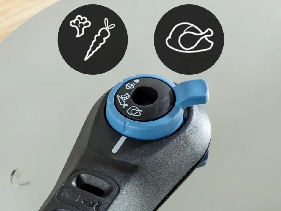 Скороварка Tefal Secure Trendy з паровим кошиком 8 л (P2584401) Скороварка Tefal Secure Trendy з паровим кошиком 8 л (P2584401)