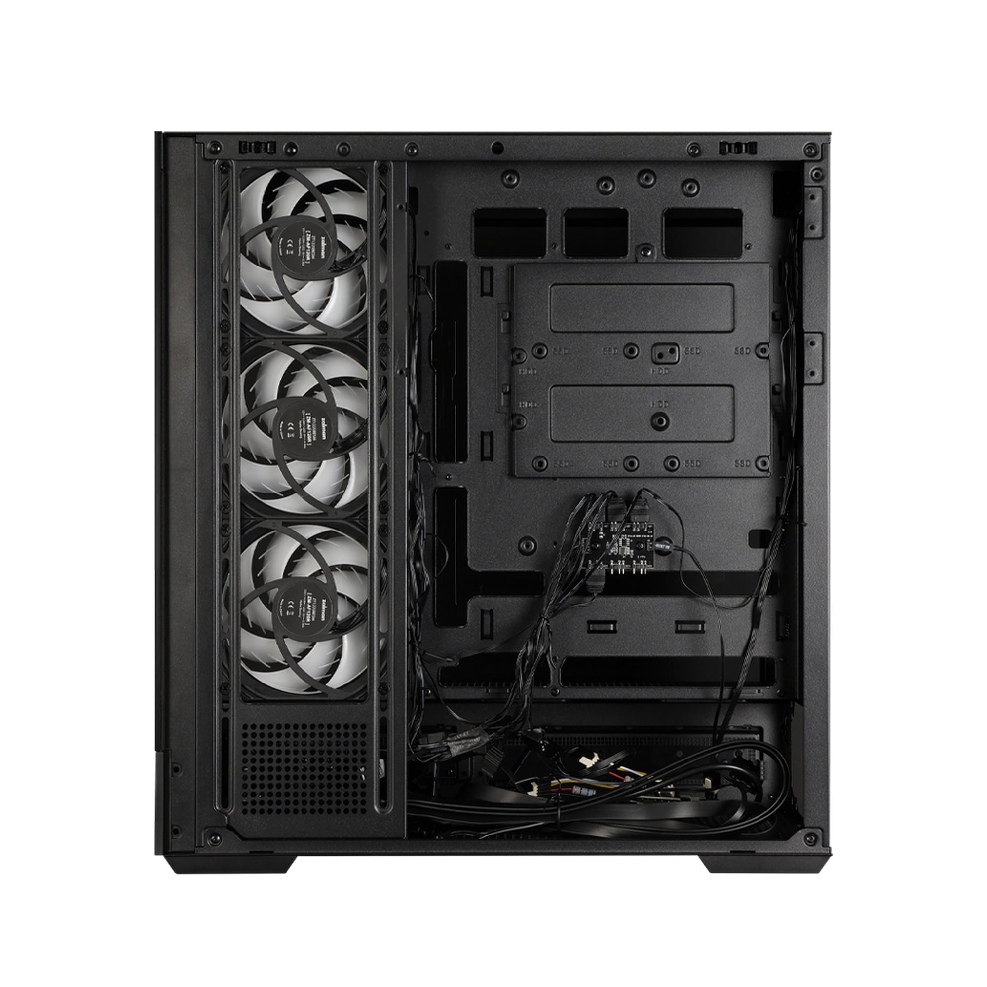 Корпус Zalman P40 DS Black без БП Корпус Zalman P40 DS Black без БП