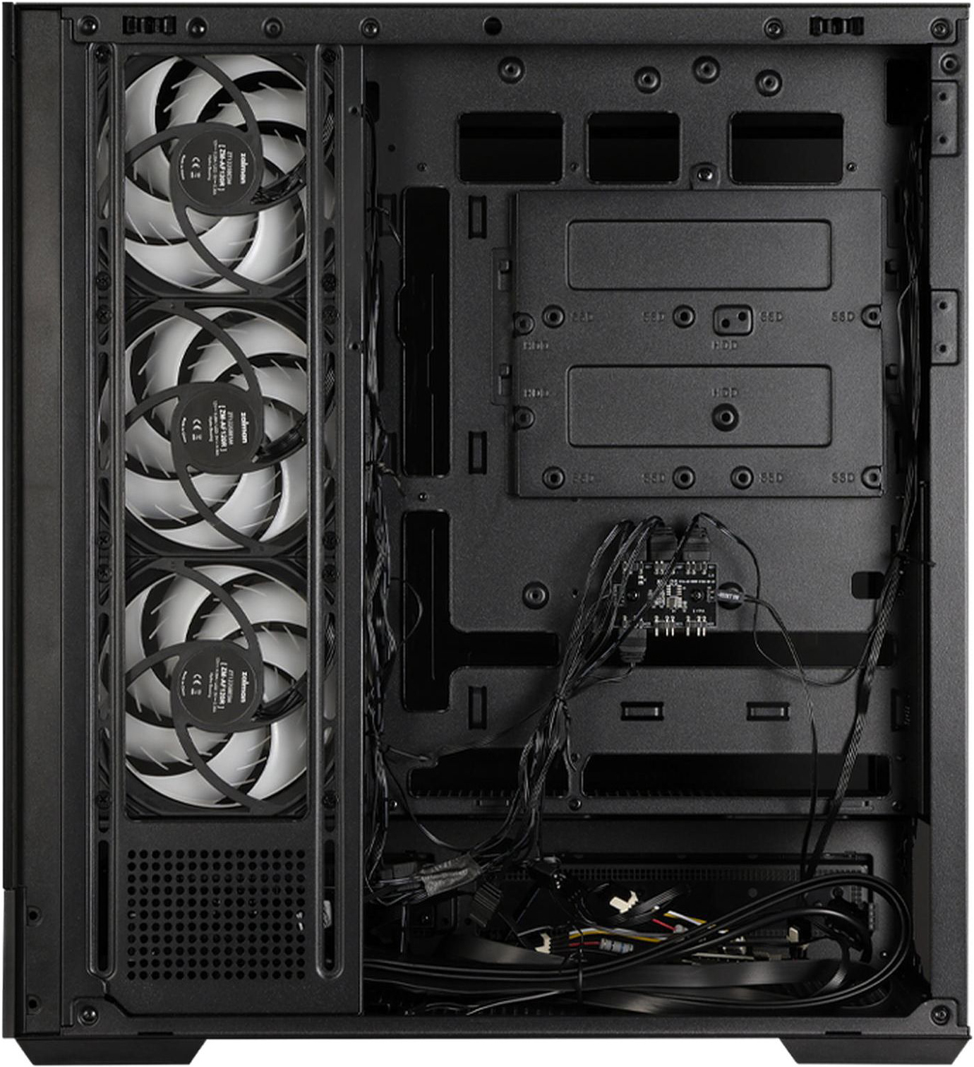 Корпус Zalman P40 Namu Black без БП Корпус Zalman P40 Namu Black без БП
