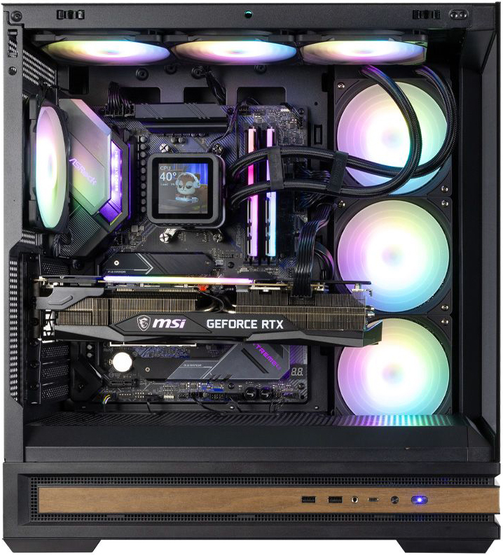 Корпус Zalman P40 Namu Black без БП Корпус Zalman P40 Namu Black без БП