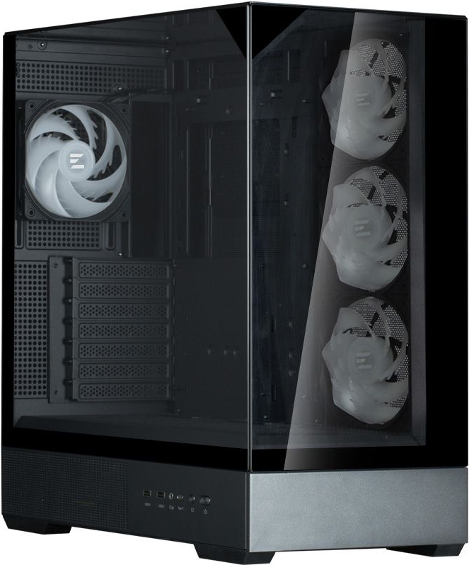 Корпус Zalman P40 Prism Plus Black без БП Корпус Zalman P40 Prism Plus Black без БП